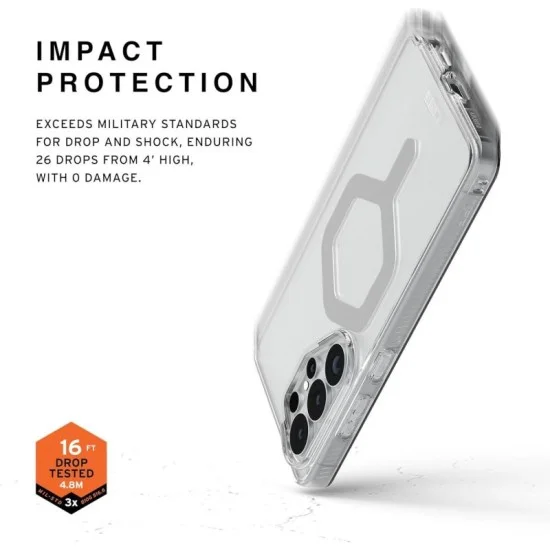 UAG Plyo w/Magnet Case for Galaxy S26 Ultra - Ice / Silver